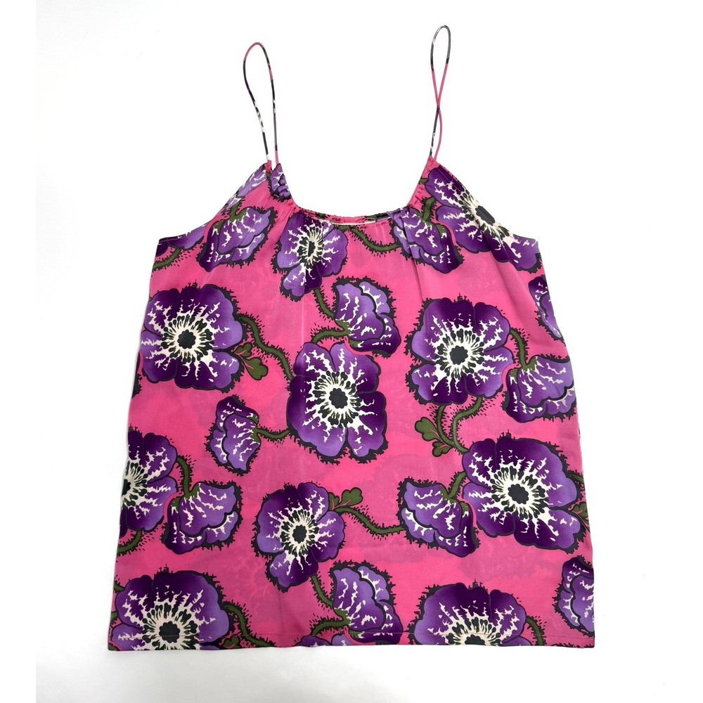 TUCKER 100% silk camisole tank TOP small